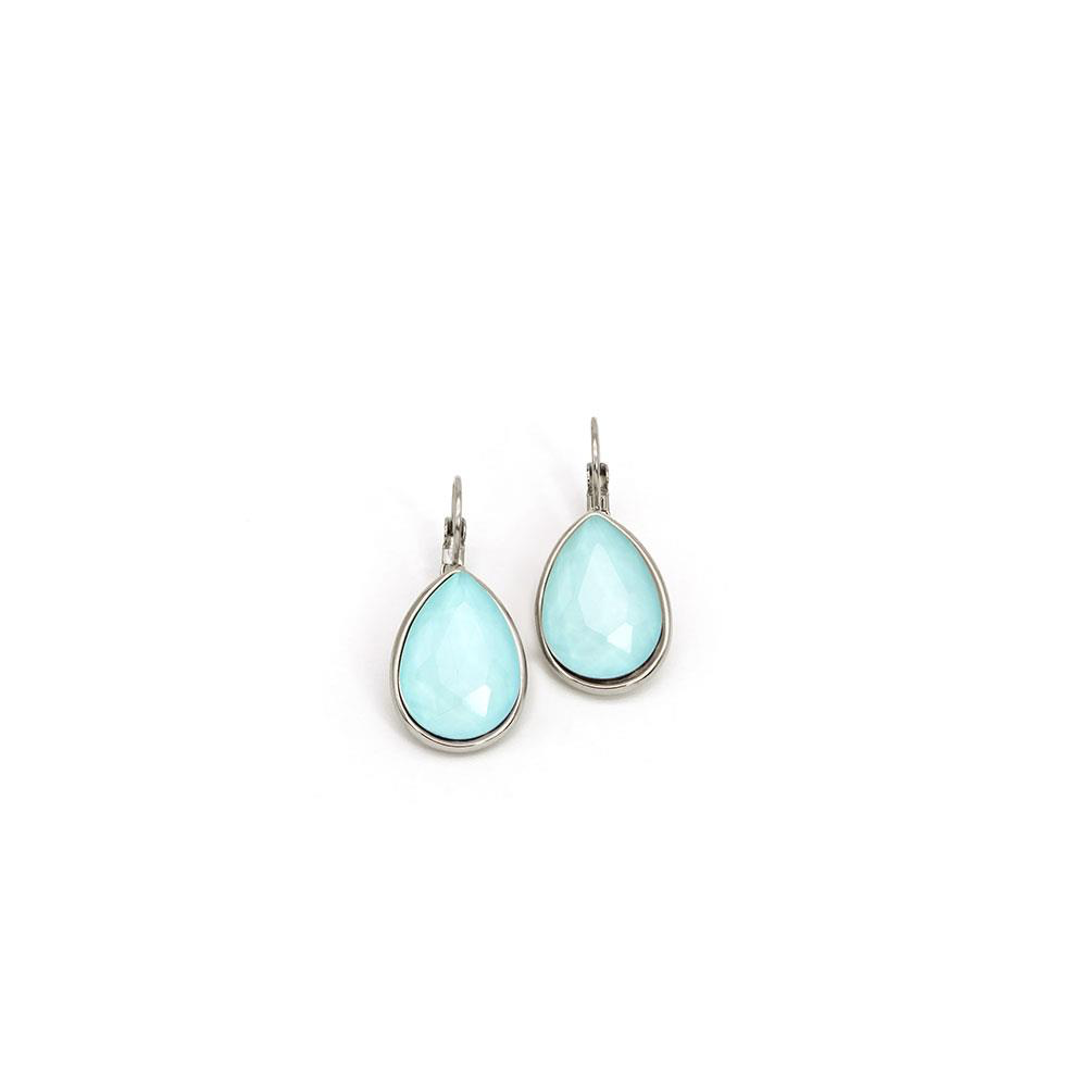 Water light reflection earrings